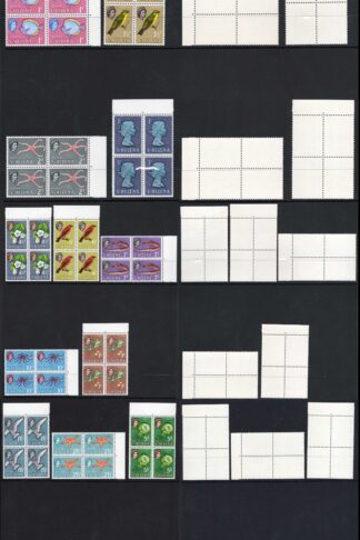 St Helena SG176/89 Set in Blocks (One pound only a Pair) U/M