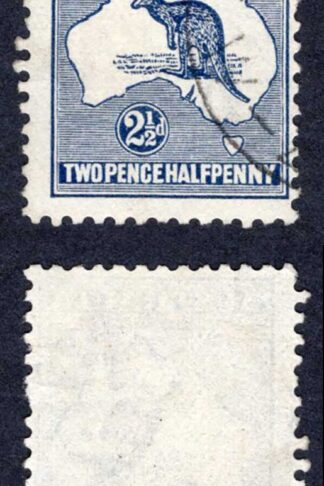Australia SG25 2 1/2d Wmk medium Crown used Cat 32 Pounds