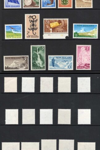 New Zealand SG781/802 1960 Set U/M (odd bend) Cat 60 Pounds