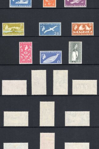 South Georgia SG1/15 Set of 16 M/M Cat 200 pounds