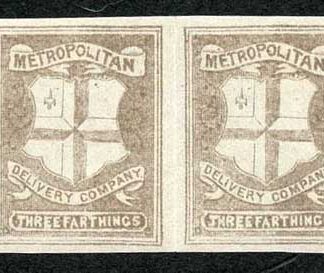 Circular Delivery SGCD51a Metropolitan 3/4d brown lilac mint horizontal group o
