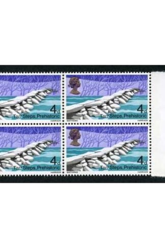 Spec W130c 1968 4d Bridges with Retouched O Variety Block of 4 U/M