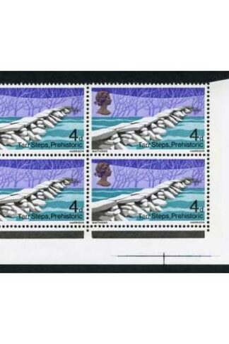 Spec W130c 1968 4d Bridges with Retouched O Variety Block of 4 U/M