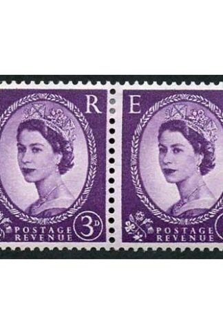 SG545b 3d Wmk Edward SIDEWAYS Pair M/M