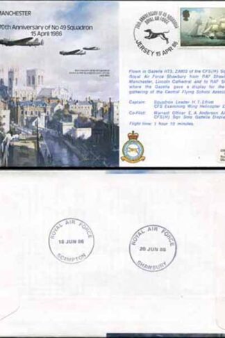 B27a Avro Manchester 70th Anniv of No.49 Squadron Standard Cover