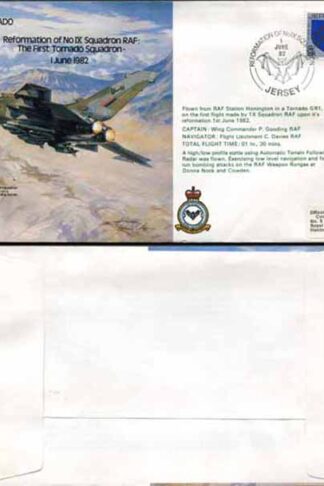 B45a Tornado Reformation of No.9 Sqn as the 1st Tornado Sqn Standard Cover