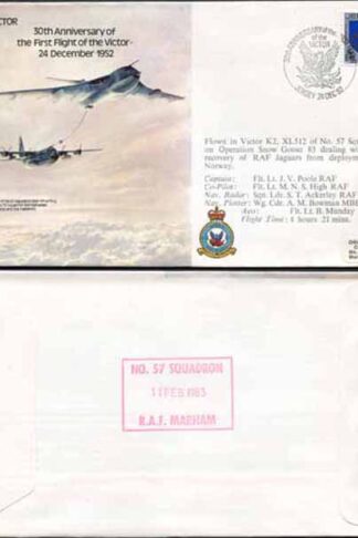 B43a 30th Anniv of the 1st Flight of the Victor Standard Cover
