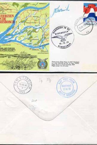 Escaping Society ES3b Veldpost The Biesbosch (Netherlands) Pilot signed (B)