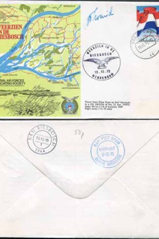 Escaping Society ES3b Veldpost The Biesbosch (Netherlands) Pilot signed (C)