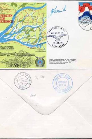 Escaping Society ES3b Veldpost The Biesbosch (Netherlands) Pilot signed