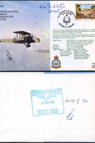 B14d 70th Ann of the Formation of No.10 Sqn Signed by Ken Batchelor (A)