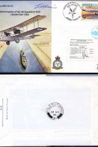 B11c Reformation of No.216 Squadron Signed by Capt Howie (P)
