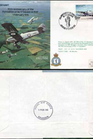 B16a 70th Anniv of the Formation of No.17 Squadron Standard Cover