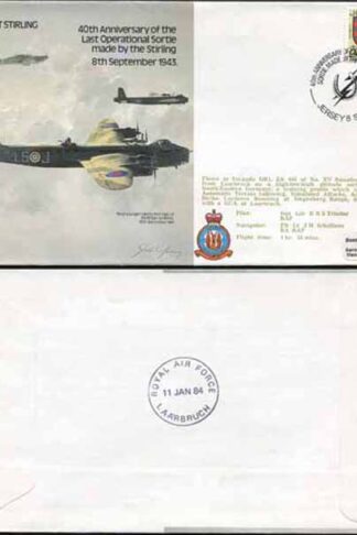 B28a 40th Anniv of the Last Operational Sortie Made by a Stirling Standard