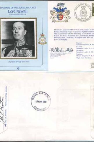 CDM5a RAF COMMANDERS Lord Newall Ellington Signed Gp Capt S M D Williamson (H)