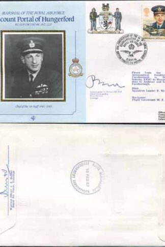 CDM6a RAF COMMANDERS SERIES Viscount Portal Signed Gp.Capt.Potesta (D)