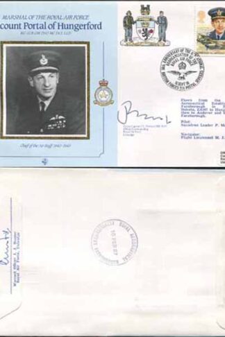 CDM6a RAF COMMANDERS SERIES Viscount Portal Signed Gp.Capt.Potesta (E)