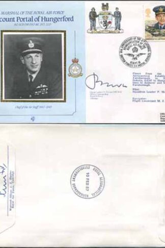 CDM6a RAF COMMANDERS SERIES Viscount Portal Signed Gp.Capt.Potesta (F)