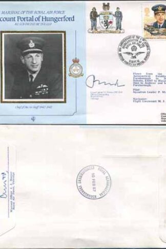 CDM6a RAF COMMANDERS SERIES Viscount Portal Signed Gp.Capt.Potesta (H)