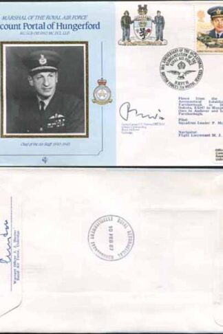 CDM6a RAF COMMANDERS SERIES Viscount Portal Signed Gp.Capt.Potesta (I)
