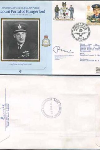CDM6a RAF COMMANDERS SERIES Viscount Portal Signed Gp.Capt.Potesta (O)