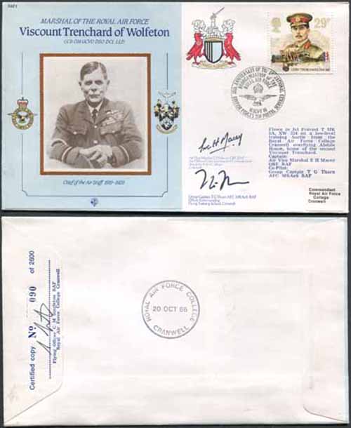 CDM1 RAF COMMANDERS SERIES Viscount Trenchard Air Vice Marshal Macey (G)