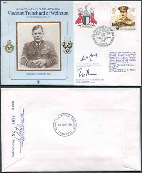 CDM1 RAF COMMANDERS SERIES Viscount Trenchard Air Vice Marshal Macey (N)