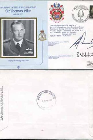 CDM14a RAF COMMANDER Sir Thomas Pike Gp Capt Donaldson and Wg Cdr Titchen (D)