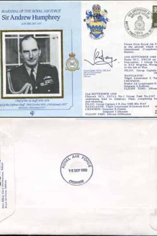 CDM18a RAF COMMANDER Sir Humphrey Gp Capt Day and Plt Off Postlethwaite (D)