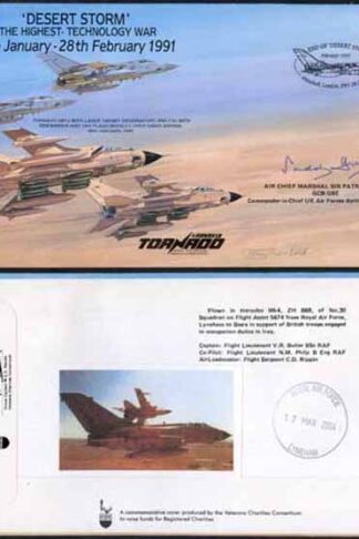 COF54 Desert Storm the Highest Tech War Signed Craig Of Radley 100 Produced (G)