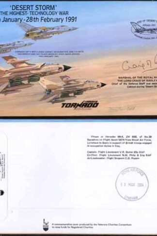 COF54 Desert Storm the Highest Tech War Signed Craig Of Radley 100 Produced (E)