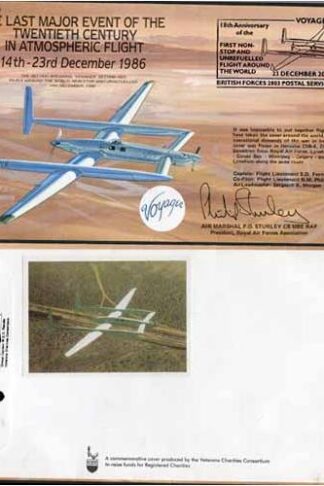 COF53 Last Major Event of 20th Cent Signed by Dick Rutan Only 120 Produced (K)