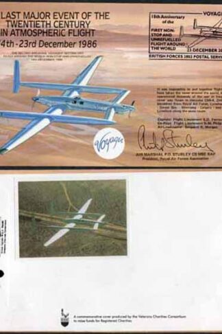 COF53 Last Major Event of 20th Cent Signed by Dick Rutan Only 120 Produced (M)