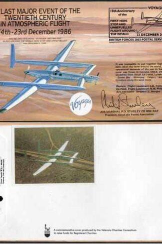 COF53 Last Major Event of 20th Cent Signed by Dick Rutan Only 120 Produced (S)