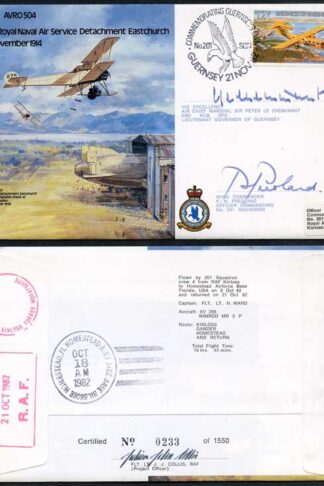 B2c No1 RNAS Detachment Eastchurch 2 Signed by Sir Peter Le Cheminant (F)