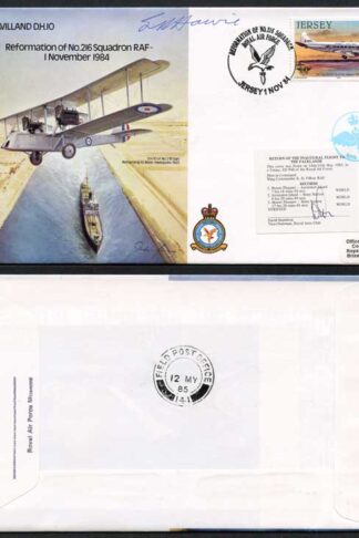 B11c Reformation of No.216 Squadron Signed by Capt Howie (D)