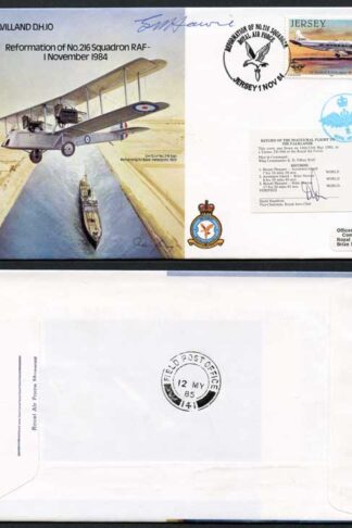 B11c Reformation of No.216 Squadron Signed by Capt Howie (F)