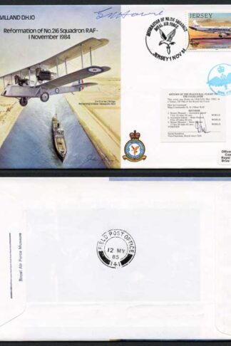 B11c Reformation of No.216 Squadron Signed by Capt Howie (G)