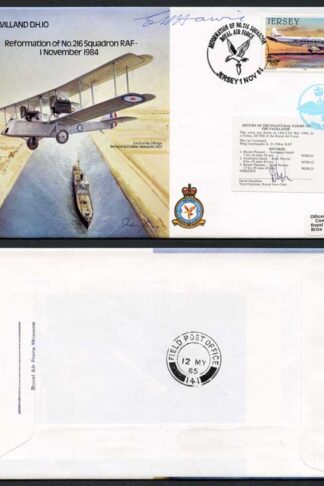 B11c Reformation of No.216 Squadron Signed by Capt Howie (H)