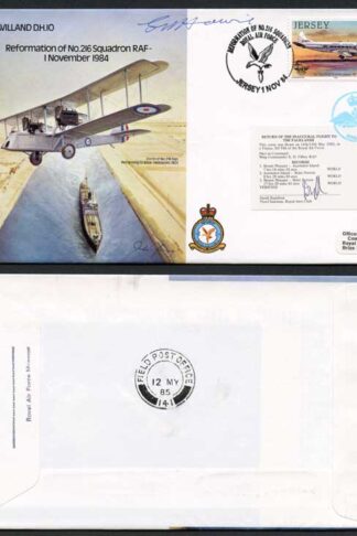 B11c Reformation of No.216 Squadron Signed by Capt Howie (J)