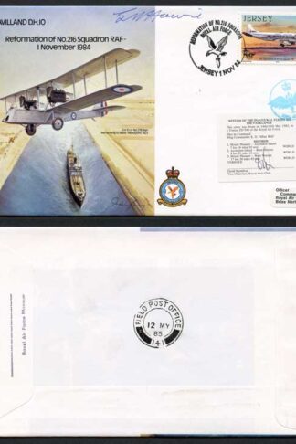 B11c Reformation of No.216 Squadron Signed by Capt Howie (M)