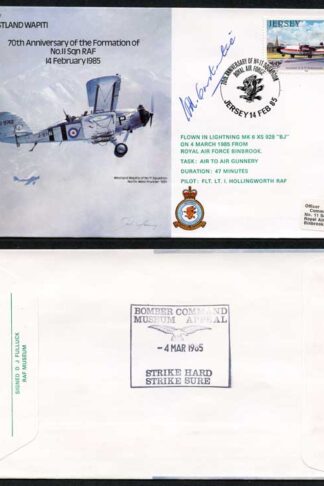 B17c 70th Ann of the Formation of No.11 Squadron Signed H. Constantine (G)