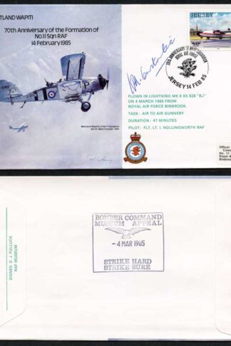 B17c 70th Ann of the Formation of No.11 Squadron Signed H. Constantine (K)