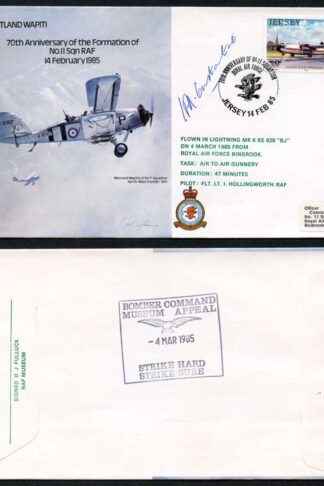 B17c 70th Ann of the Formation of No.11 Squadron Signed H. Constantine (L)
