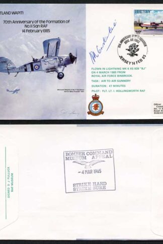 B17c 70th Ann of the Formation of No.11 Squadron Signed H. Constantine (M)