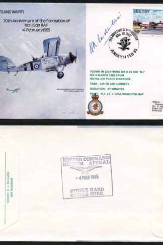 B17c 70th Ann of the Formation of No.11 Squadron Signed H. Constantine (O)