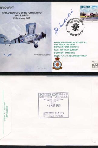 B17c 70th Ann of the Formation of No.11 Squadron Signed H. Constantine (Q)
