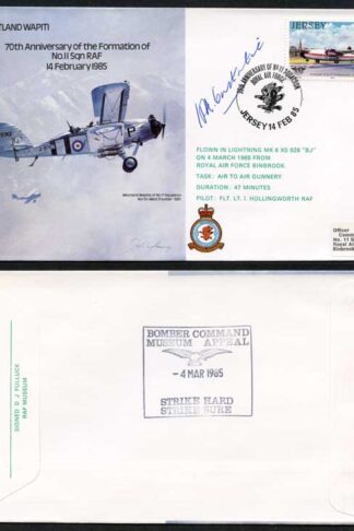 B17c 70th Ann of the Formation of No.11 Squadron Signed H. Constantine (W)
