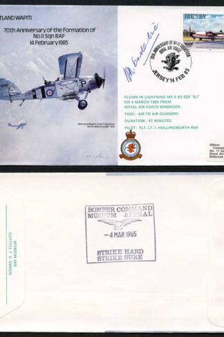 B17c 70th Ann of the Formation of No.11 Squadron Signed H. Constantine (Z)
