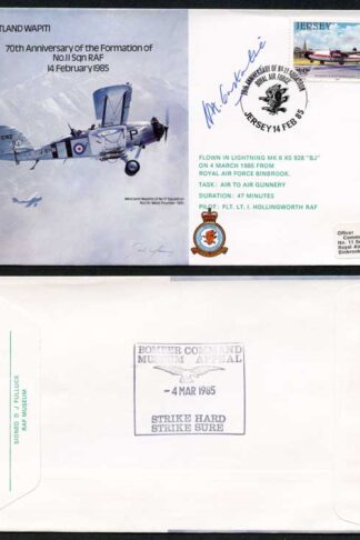 B17c 70th Ann of the Formation of No.11 Squadron Signed H. Constantine (AA)